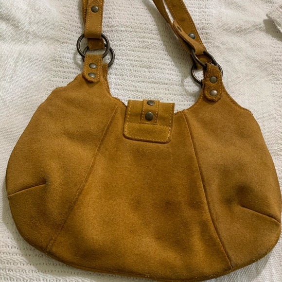 Shea Shea Vintage Brown genuine leather /suede bag - Picture 7 of 15